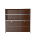 Modular Storage & Shelving 1524 in Brown
