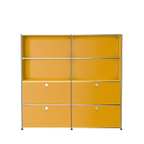 Modular Storage & Shelving 1524 in Golden Yellow