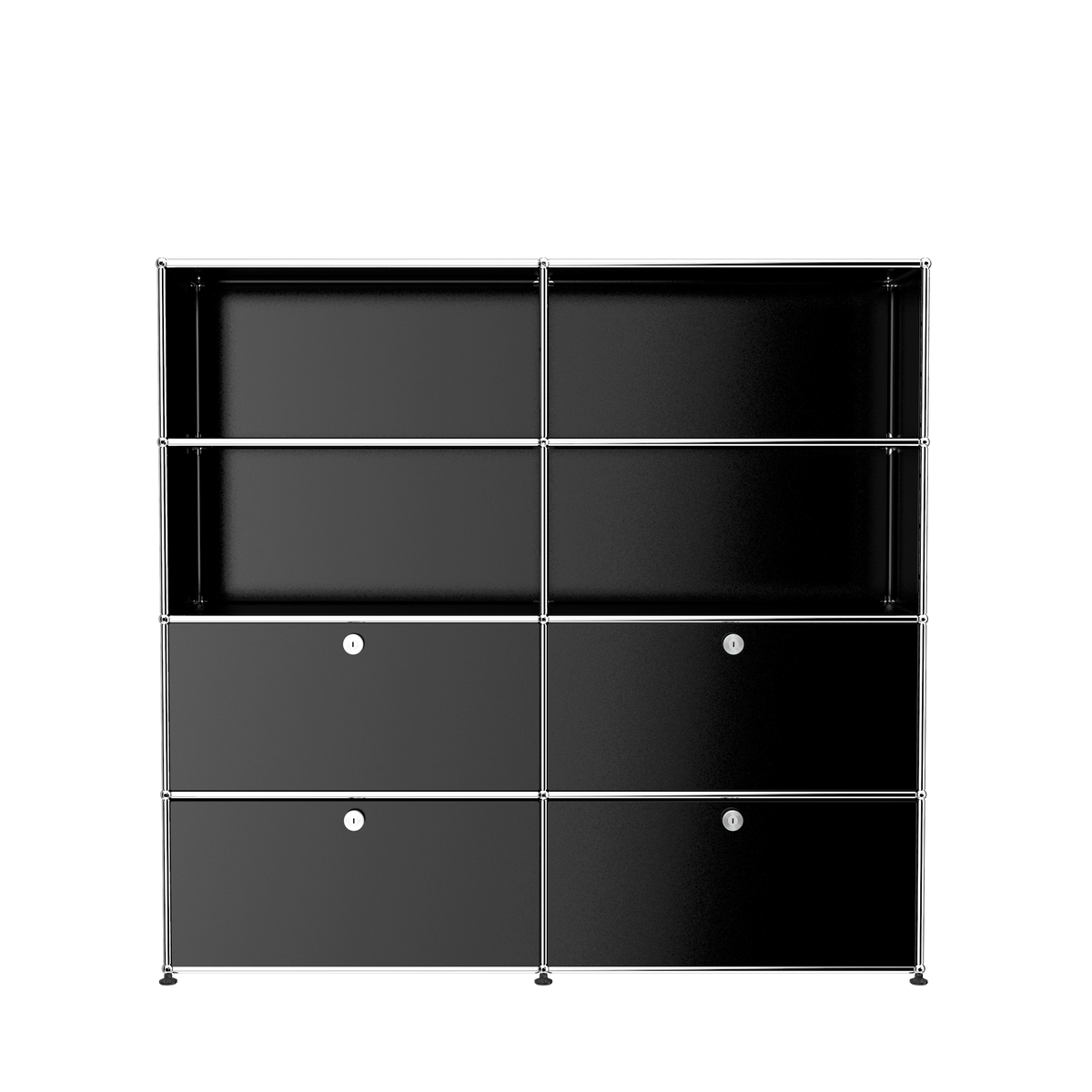 Modular Storage & Shelving 1524 in Graphite Black
