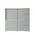 Modular Storage & Shelving 1524 in Light Grey