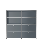 Modular Storage & Shelving 1524 in Mid Grey