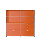 Modular Storage & Shelving 1524 in Pure Orange