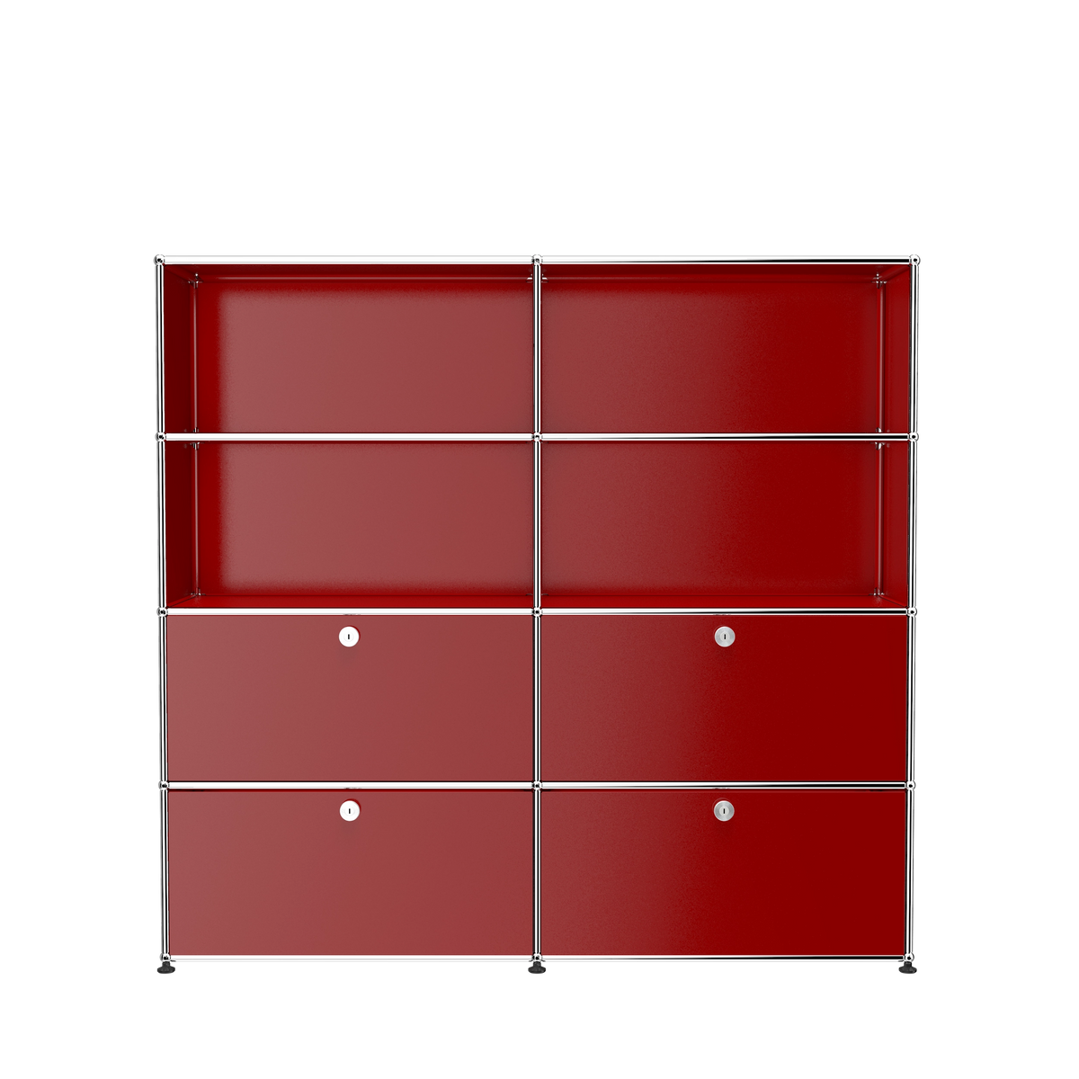 Modular Storage & Shelving 1524 in Ruby Red
