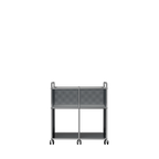 Modular Record Cart 724 in Anthracite