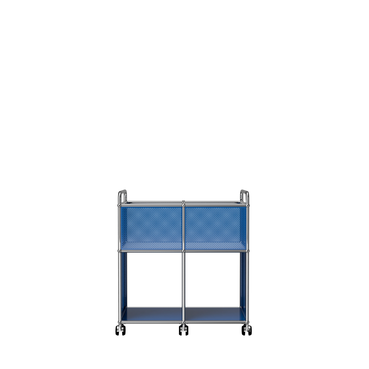 Modular Record Cart 724 in Gentian Blue