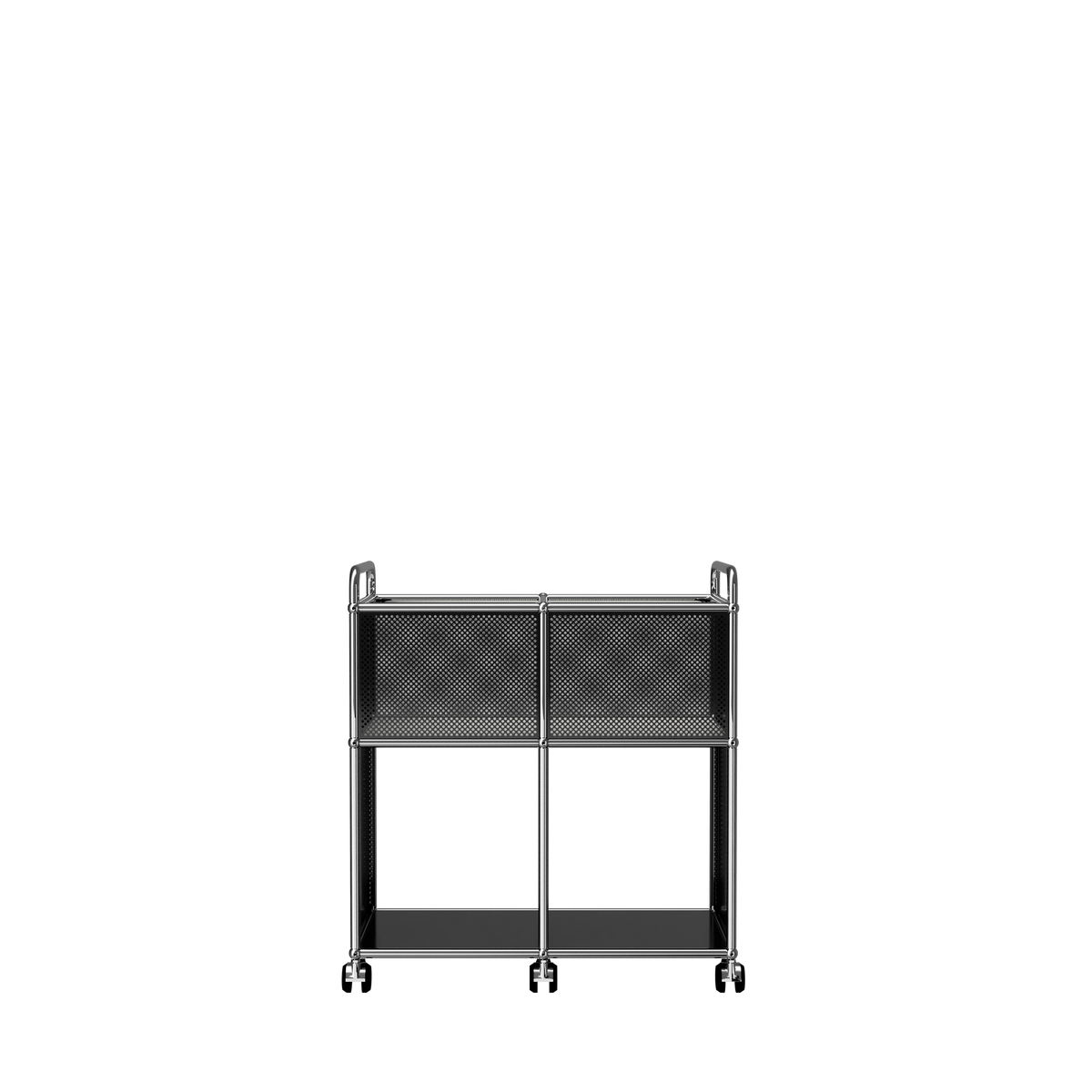 Modular Record Cart 724 in Graphite Black