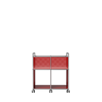 Modular Record Cart 724 in Ruby Red