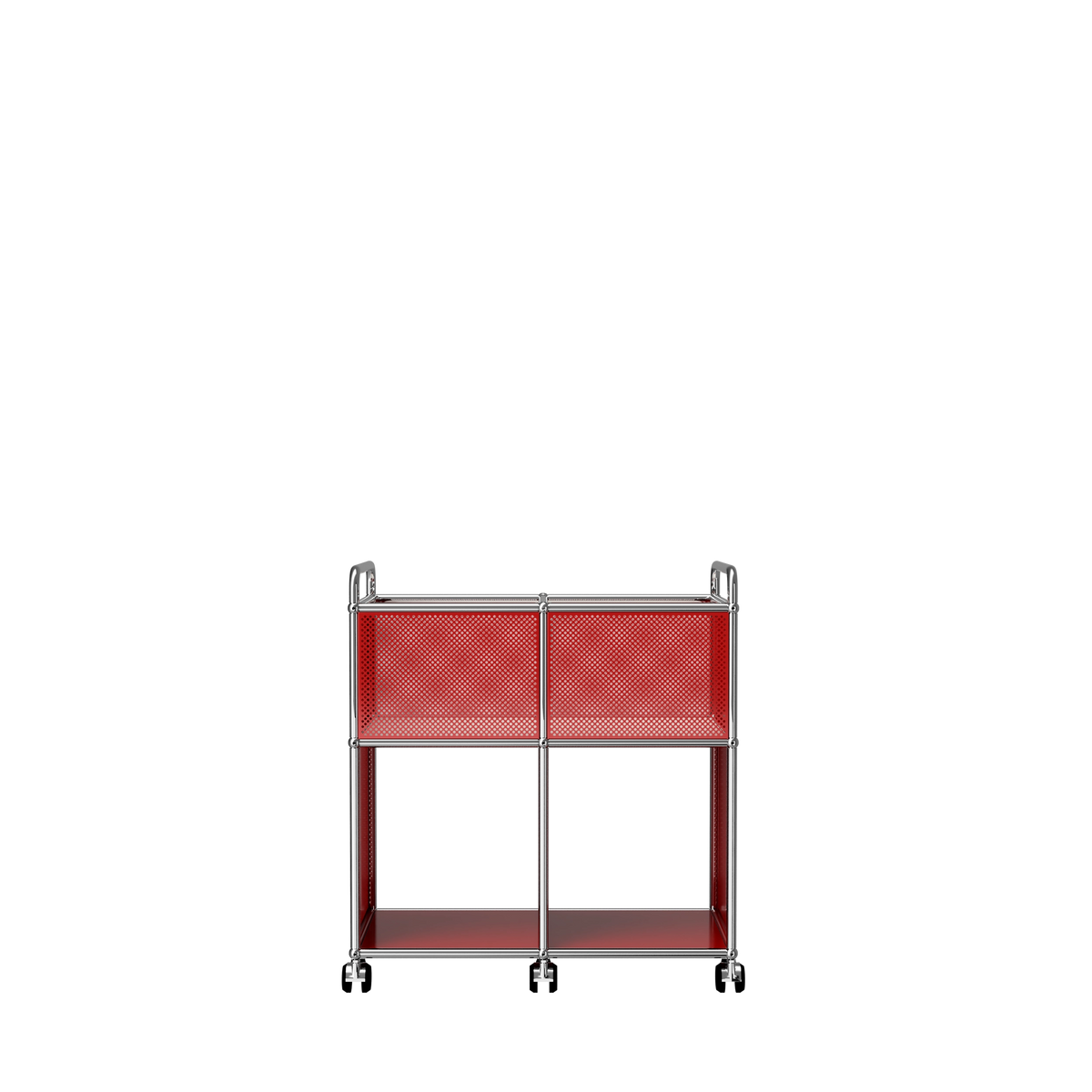 Modular Record Cart 724 in Ruby Red