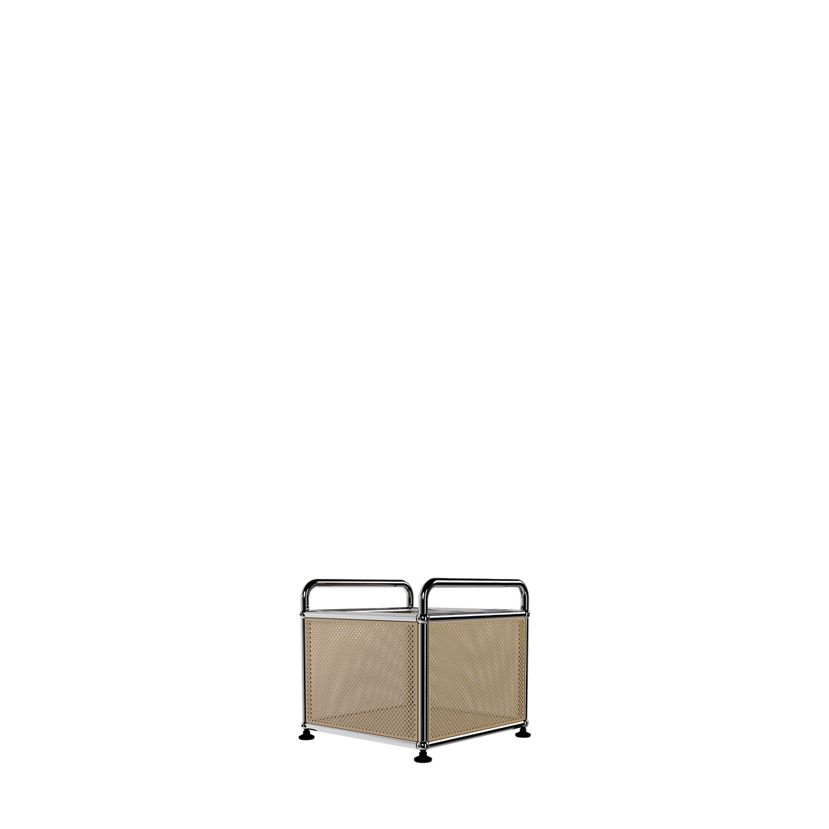 Modular Record Crate 381 in Beige