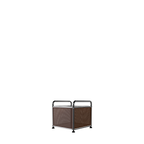 Modular Record Crate 381 in Brown