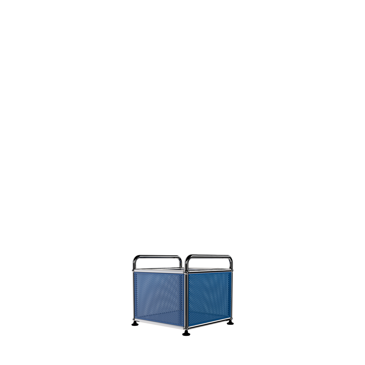 Modular Record Crate 381 in Gentian Blue