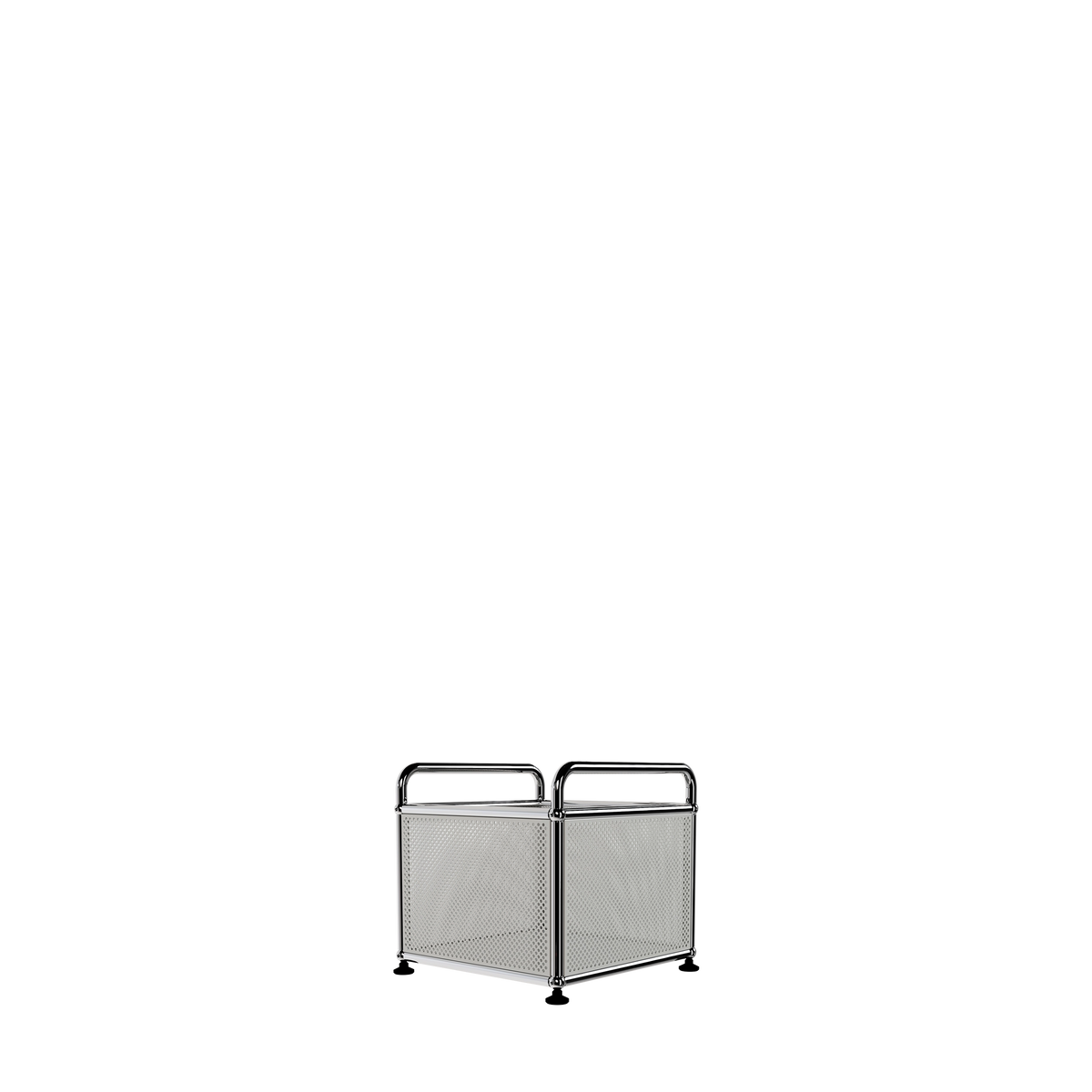 Modular Record Crate 381 in Light Grey