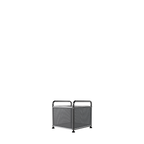 Modular Record Crate 381 in Mid Grey