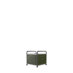 Modular Record Crate 381 in Olive Green