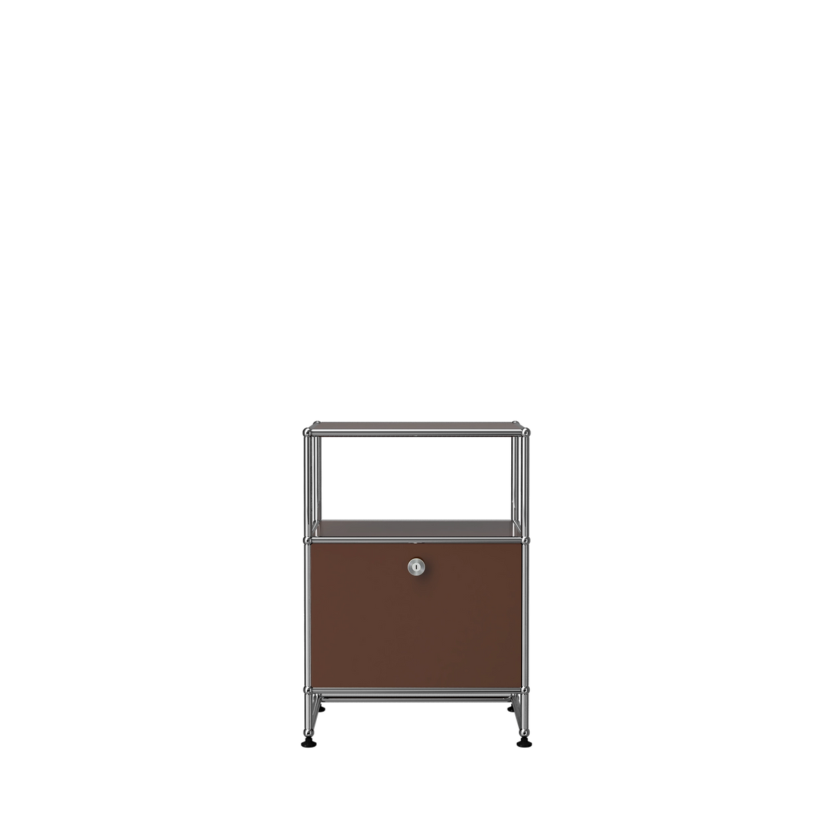 Modular Record Stand 521 in Brown