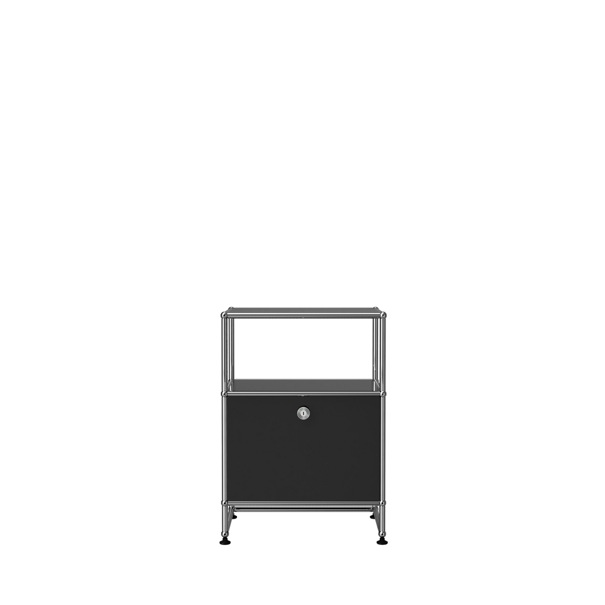 Modular Record Stand 521 in Graphite Black