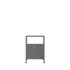 Modular Record Stand 521 in Mid Grey