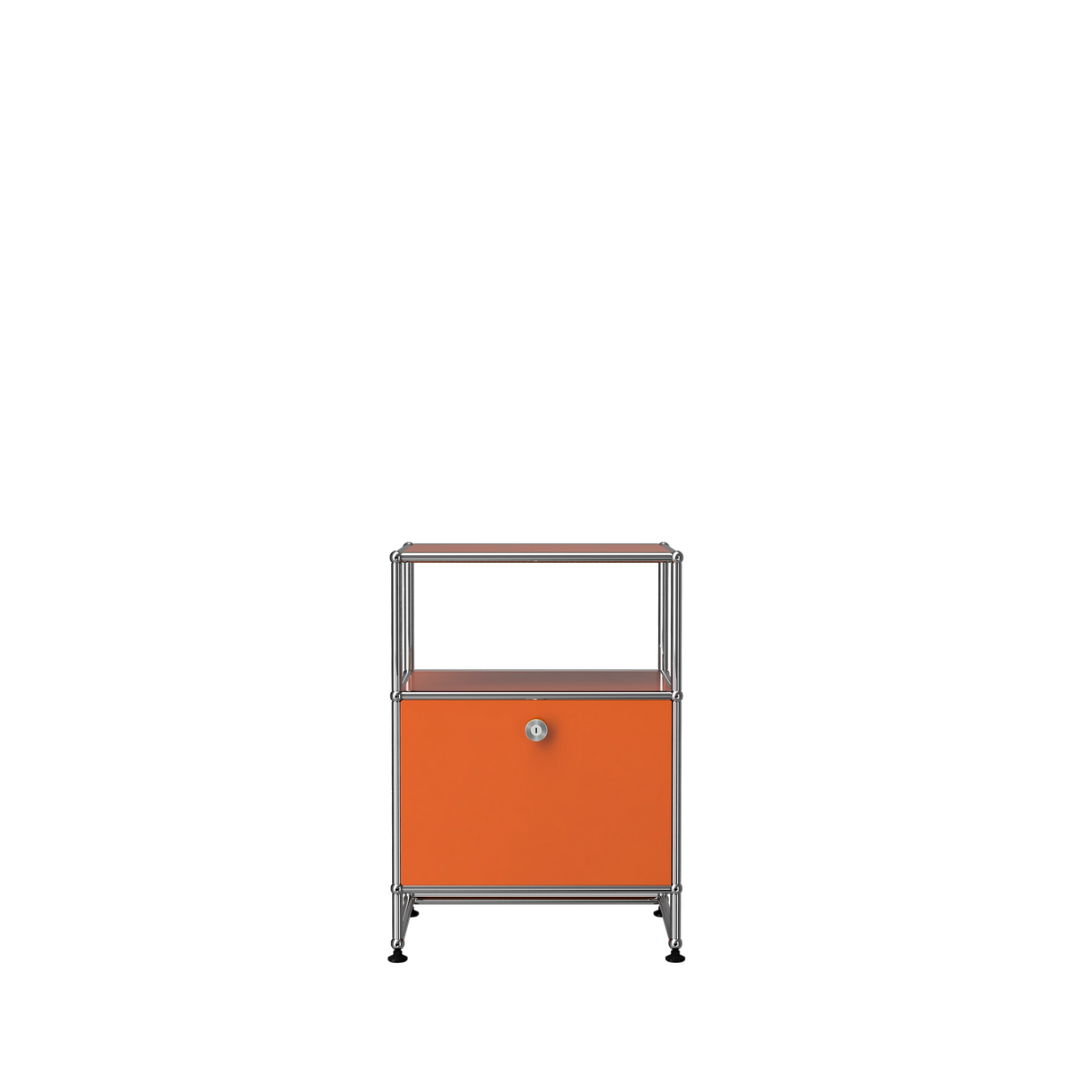 Modular Record Stand 521 in Pure Orange