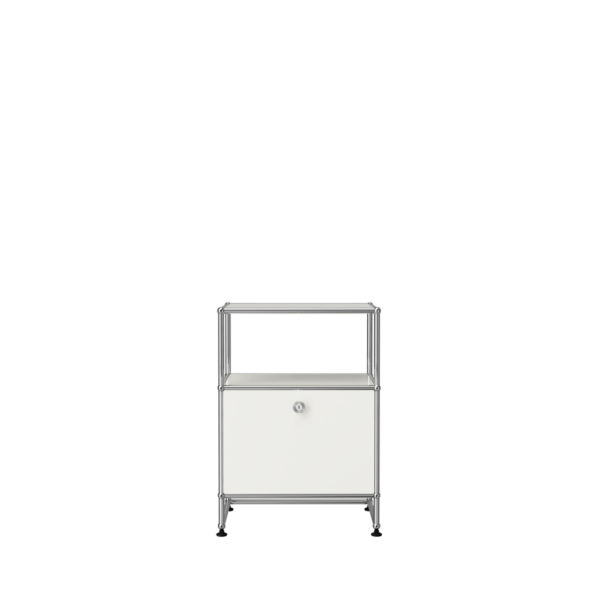 Modular Record Stand 521 in Pure White
