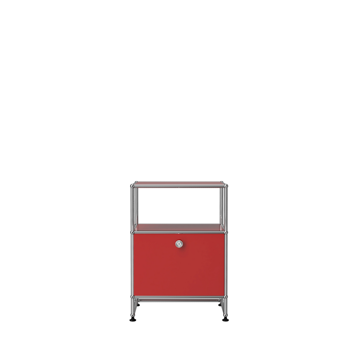Modular Record Stand 521 in Ruby Red