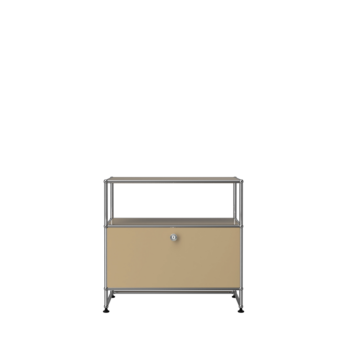 Modular Record Stand 775 in Beige