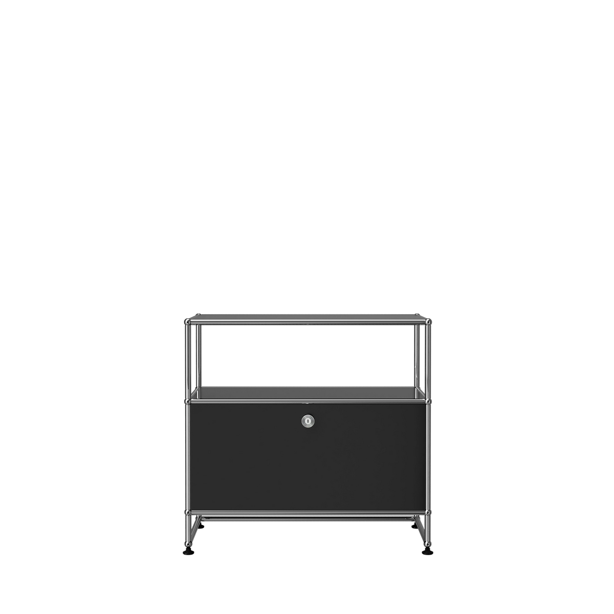 Modular Record Stand 775 in Graphite Black