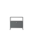 Modular Record Stand 775 in Mid Grey