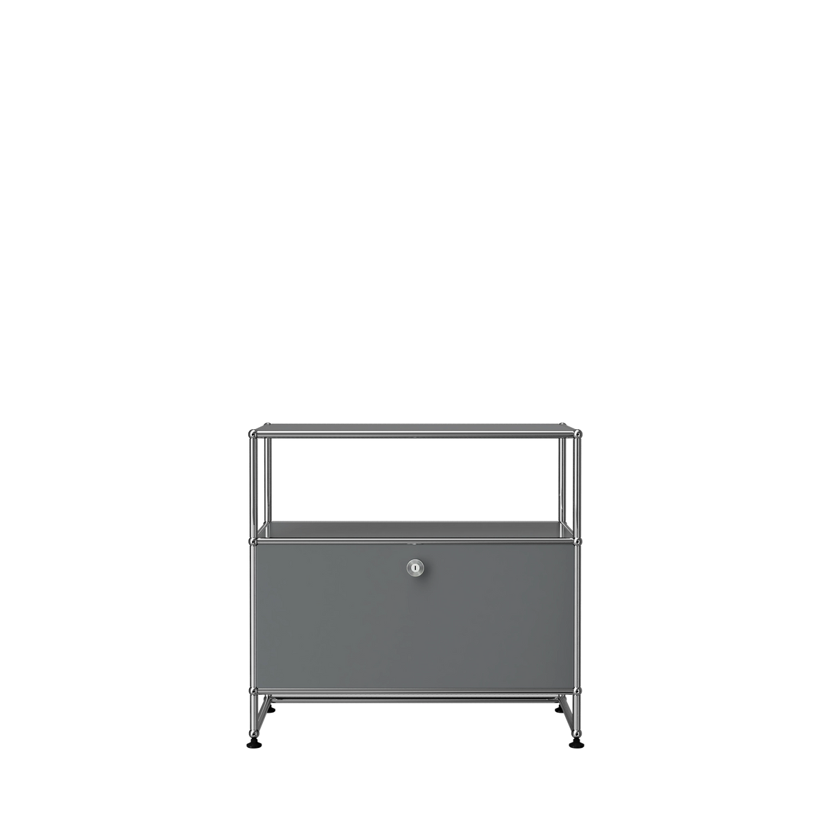 Modular Record Stand 775 in Mid Grey