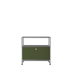 Modular Record Stand 775 in Olive Green