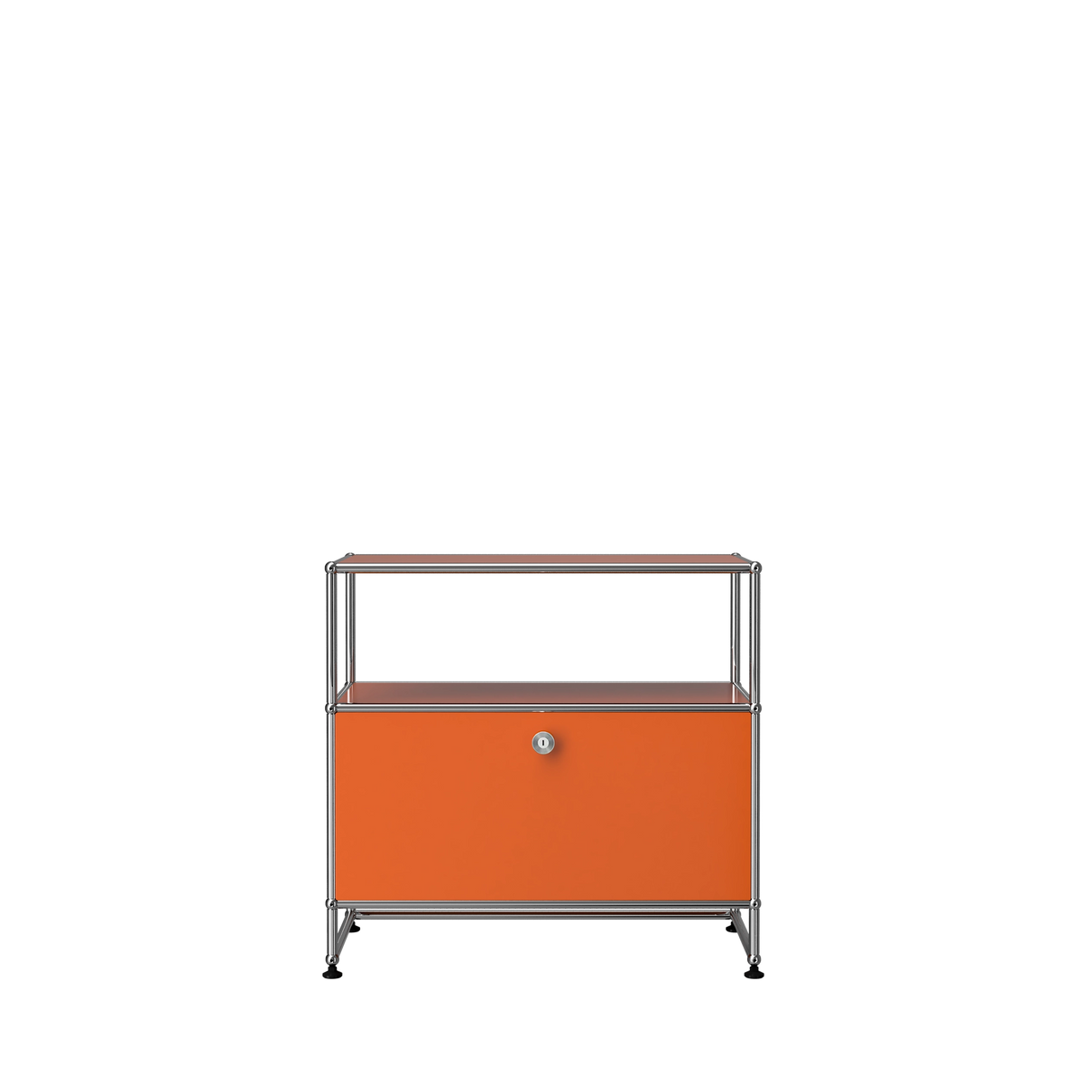Modular Record Stand 775 in Pure Orange