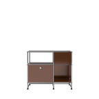 Modular Record Stand 889 in Brown