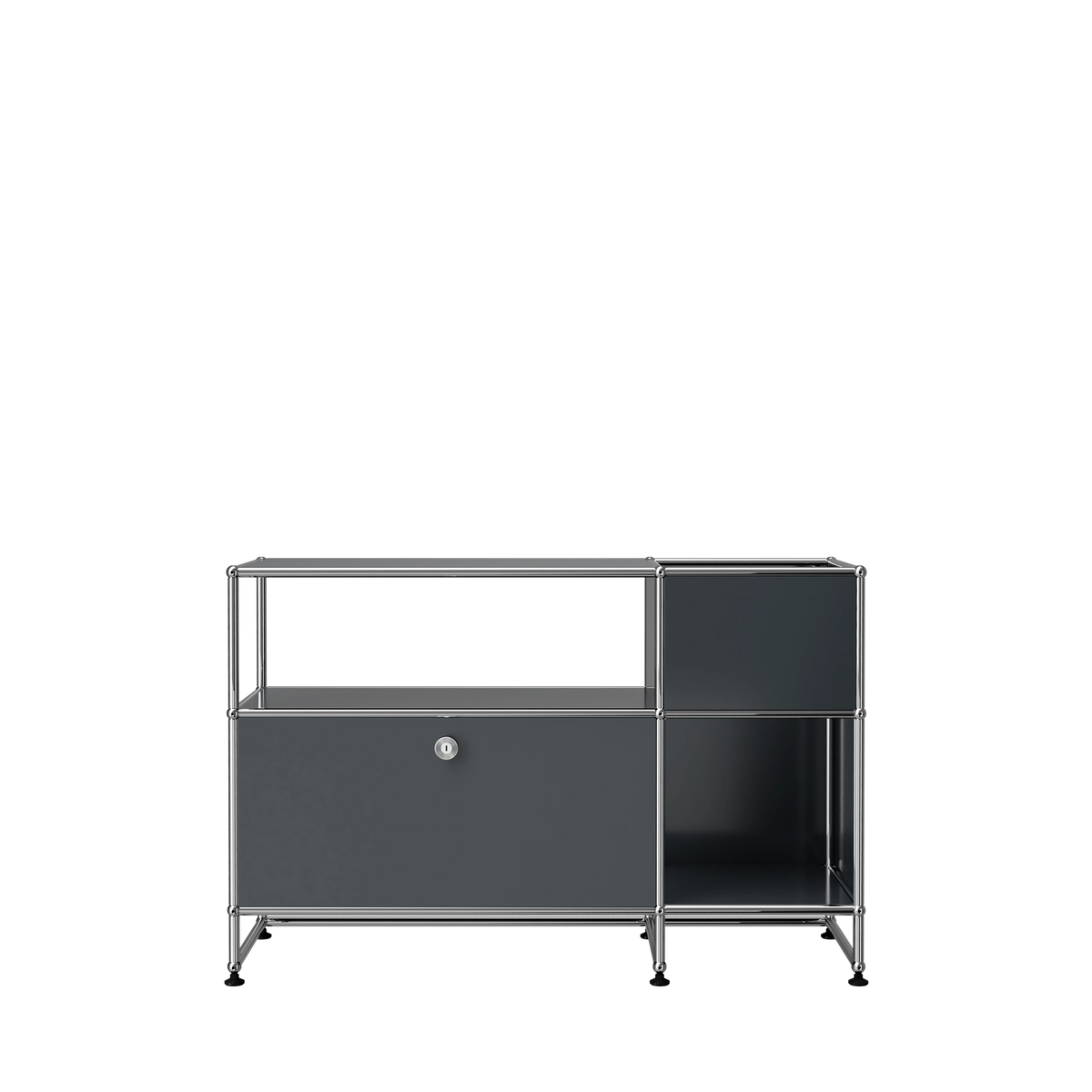 Modular Record Stand 1118 in Anthracite