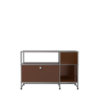 Modular Record Stand 1118 in Brown