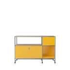 Modular Record Stand 1118 in Golden Yellow