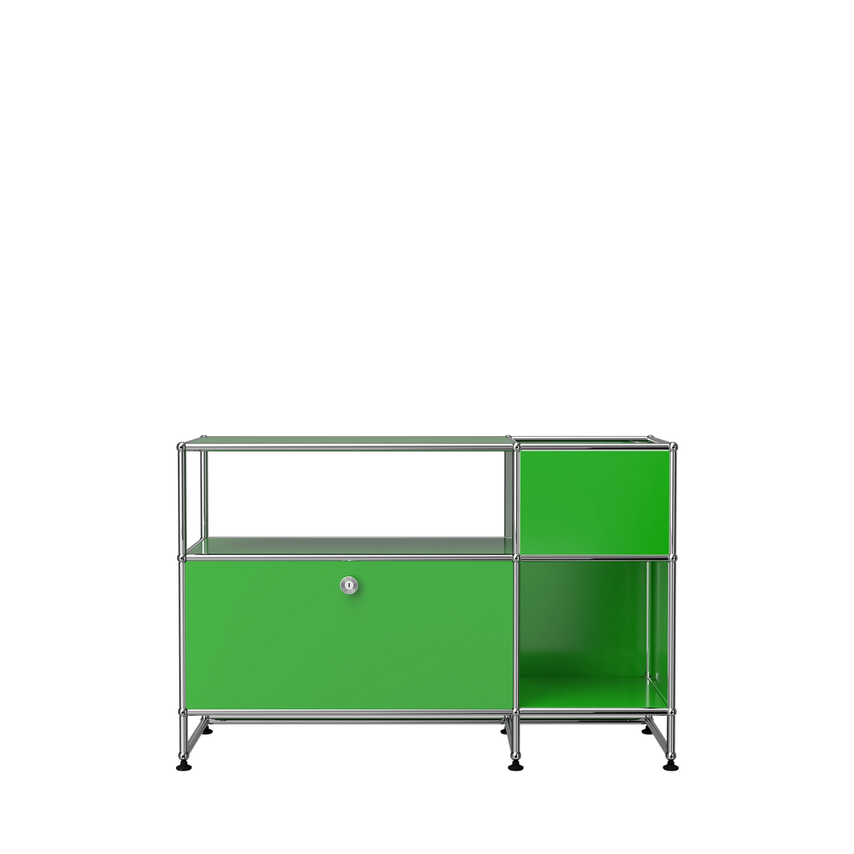 Modular Record Stand 1118 in Green