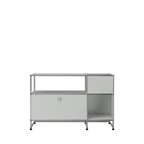 Modular Record Stand 1118 in Light Grey