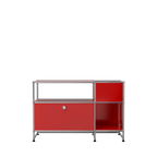 Modular Record Stand 1118 in Ruby Red