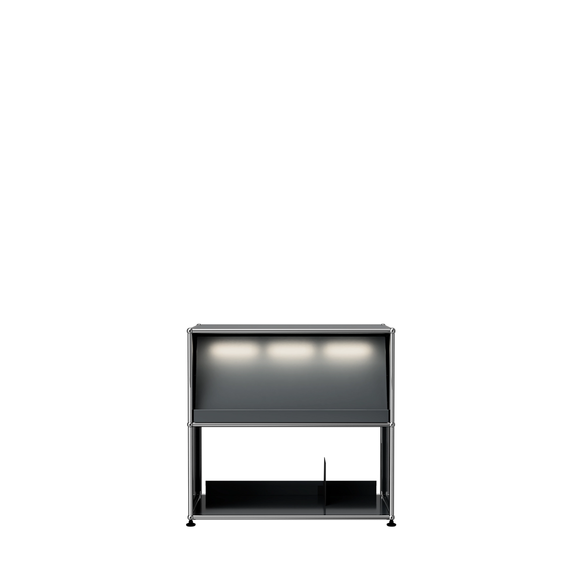 Modular Vinyl Display 775 Low in Anthracite
