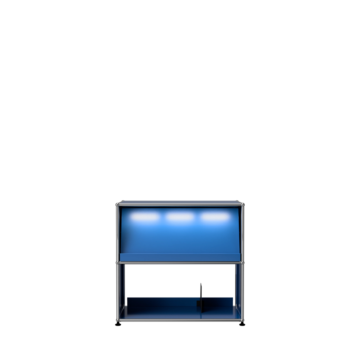 Modular Vinyl Display 775 Low in Gentian Blue