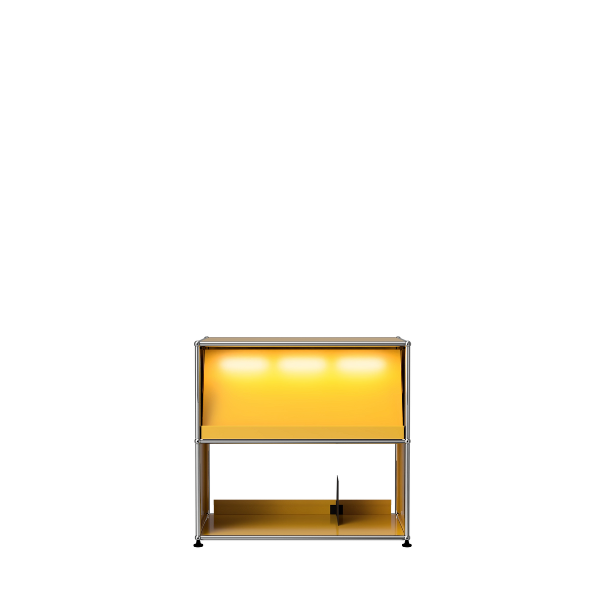 Modular Vinyl Display 775 Low in Golden Yellow