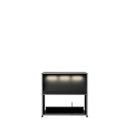 Modular Vinyl Display 775 Low in Graphite Black