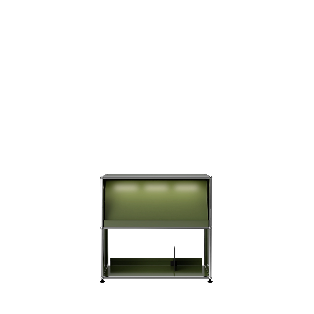 Modular Vinyl Display 775 Low in Olive Green