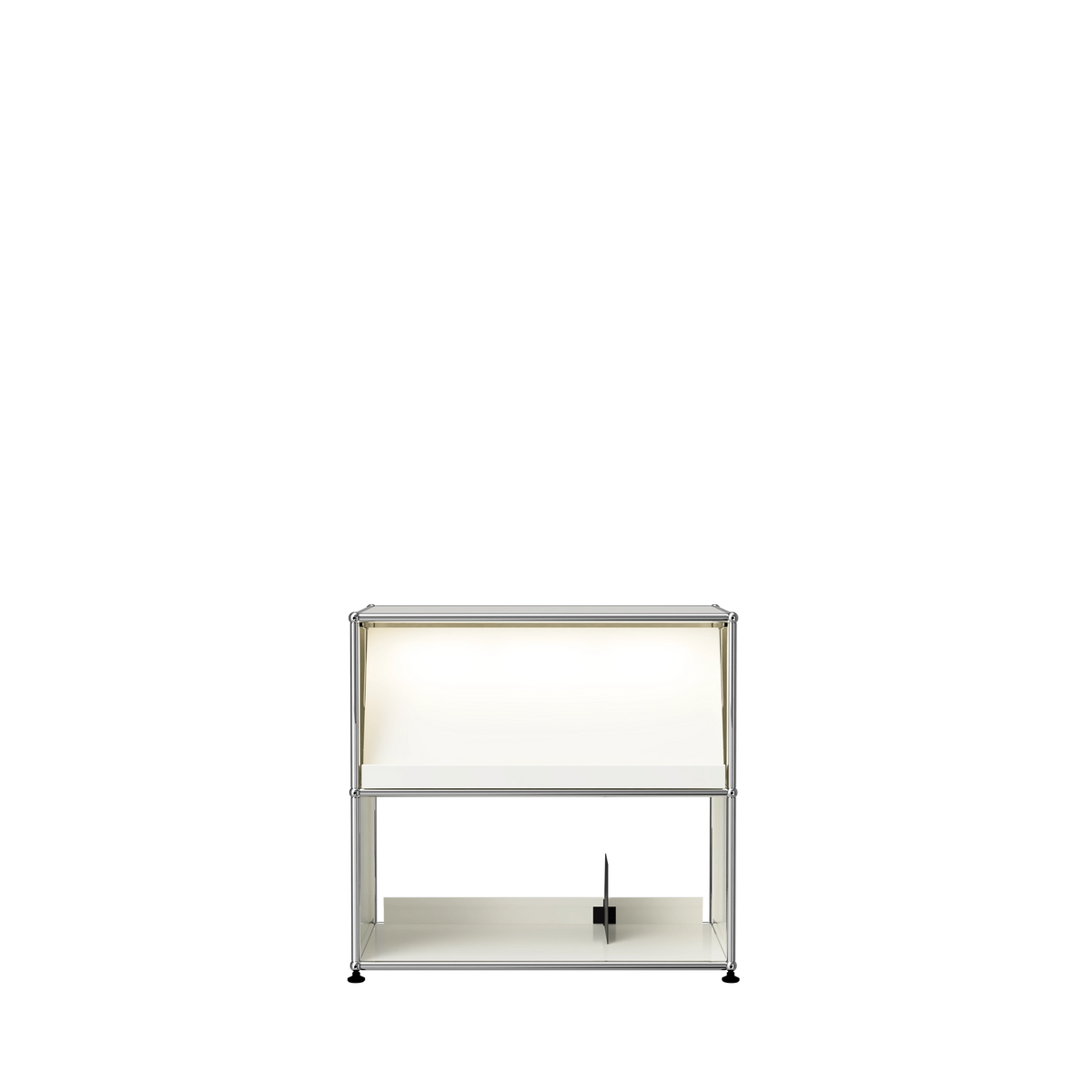 Modular Vinyl Display 775 Low in Pure White