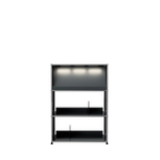 Modular Vinyl Display 775 Tall in Anthracite