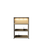 Modular Vinyl Display 775 Tall in Beige