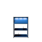 Modular Vinyl Display 775 Tall in Gentian Blue