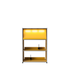 Modular Vinyl Display 775 Tall in Golden Yellow