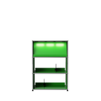 Modular Vinyl Display 775 Tall in Green