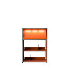 Modular Vinyl Display 775 Tall in Pure Orange