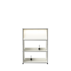 Modular Vinyl Display 775 Tall in Pure White